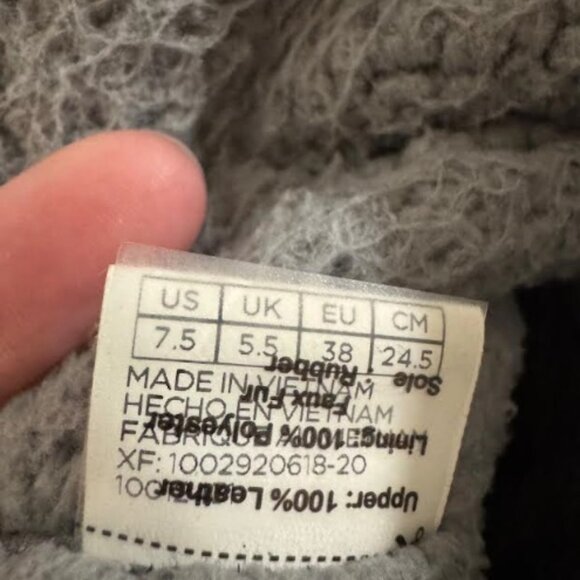 TOMS Vista Water-Resistant Boot Gray Suede/Faux Shearling - Picture 3 of 6